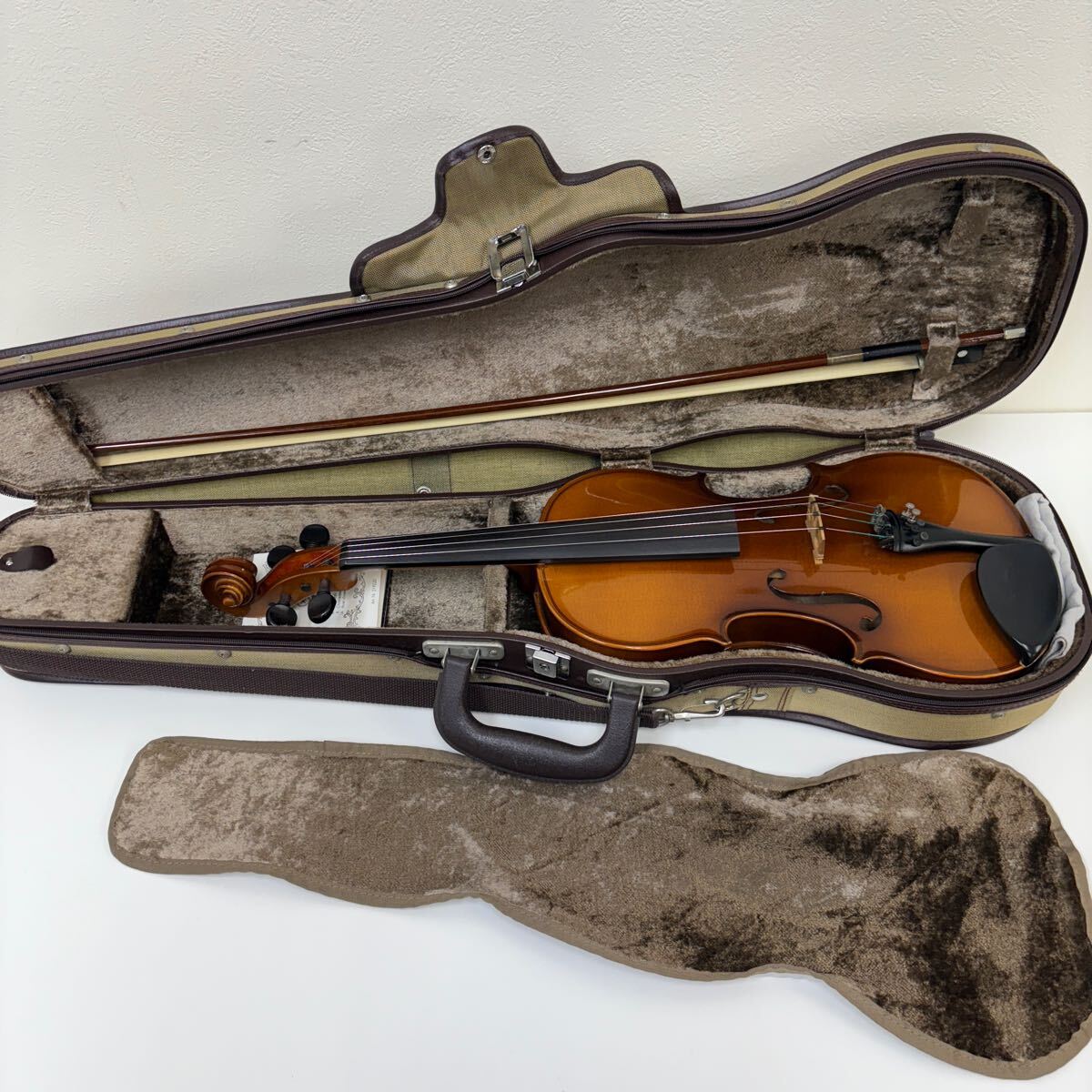 カールヘフナー Karl Hofner 1999年 約60cm ヴァイオリン 弓 ケース付 弦楽器